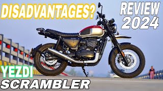 Top 5 Negative points about yezdi scrambler 2024😳Review Kashishrai1 [upl. by Grindle710]