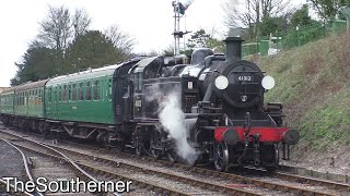 An afternoon at Ropley  Watercress Line 27032021 [upl. by Ennael]