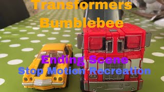 Bumblebee Ending Scene Stop Motion Recreation [upl. by Laeira]