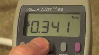 P3 Kill A Watt EZ Electricity Usage Monitor P4460 Review [upl. by Firestone]