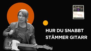 STÄMAPPARAT  DEN SNABBASTE SÄTTET ATT STÄMMA GITARR [upl. by Drislane]