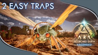 Two Easy Traps to Tame a Lymantria Moth  Ark Survival Ascended [upl. by Ilam]