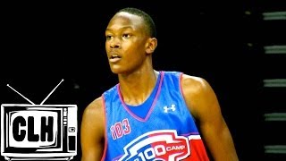 Myles Turner Commits to Texas  Top 5 Senior in Country  Class of 2014 [upl. by Akanke743]