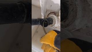 Unclogging Kitchen Sink amp Fixing Strapplumbingservices plumbing plumber [upl. by Gurango]