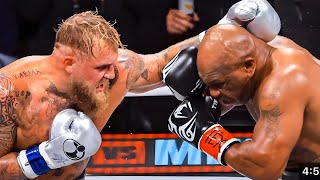 Mike Tyson Vs Jake Paul Full Fight Highlights Netflix 2024 [upl. by Eirellam]