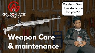 Weapon Care amp Maintenance  Please Look After Your Guns  Golden Ace Shooting  Santhosh BN [upl. by Ettenhoj427]