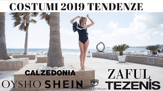 Costumi 2019 tendenze the best of SHEIN TEZENIS CALZEDONIA OYSHO E SORPRESA [upl. by Ikey393]