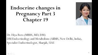 Endocrine changes in pregnancy part 3 [upl. by Peony]