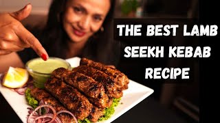 The BEST LAMB SEEKH KEBAB RECIPE  Best PARTY Food [upl. by Mayne985]