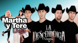 Entrevista con Grupo La Descendencia de Chile en Martha Y Tere Live [upl. by Shawna]