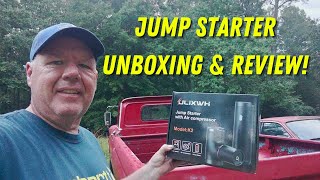 Unboxing Testing and Review ULiXWH Jump Starter Air Compressor amazon [upl. by Ocicnarf]