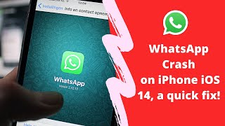 WhatsappWhatsApp Business keeps crashing  2024 Update [upl. by Katharyn383]