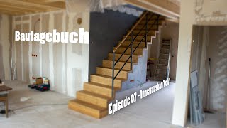 Bautagebuch  Episode 7  Innenausbau Teil 1  Wir bauen unser Haus [upl. by Paderna117]