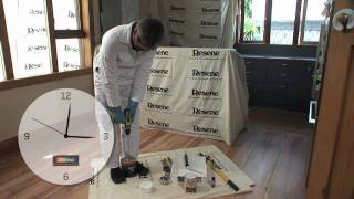 How to apply Resene Qristal ClearFloor 2k waterborne flooring urethane [upl. by Aleetha]