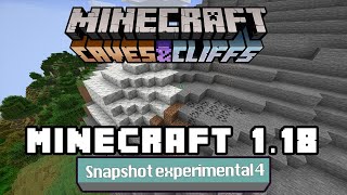 Minecraft 118 – Snapshot experimental 4 – Calcita fuera de geodas cobre en Dripstone Caves etc [upl. by Bowyer]