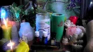 DIY Coconut Oil Frankincense amp Myrrh Body Hydration Using Essential Oils [upl. by Yniattirb]