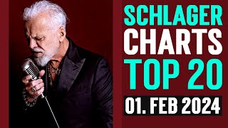 Schlager Charts Top 20  01 Februar 2024 [upl. by Moishe]