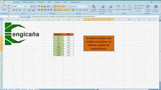 Prueba de hipótesis para dos medias muestralesInfoStat [upl. by Anibla]