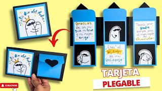 TARJETA EXPANDIBLE DE FLORK PARA EL DÍA DEL PADRE  Marialis [upl. by Laubin244]