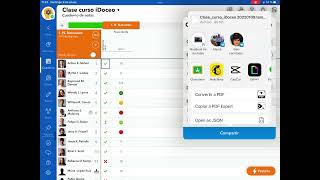 Exportar clase de iDoceo a Grade Scanner [upl. by Weksler]