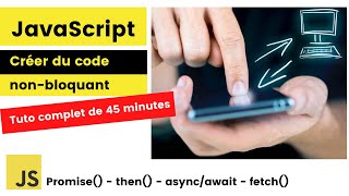 JavaScript Promise  then  asyncawait  fetch en français [upl. by Auop550]