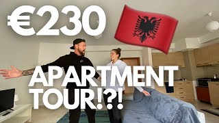 APARTMENT TOUR in Korçë Albania  Why did we pick Korçë Albania 2021 [upl. by Enirehtac]