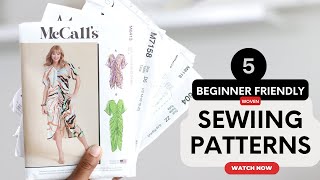 5 beginner friendly woven sewing patterns  easy to sew  sewing [upl. by Oler]