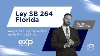 Formulario para tutorial de Registro de propiedad  Ley SB 264 Florida [upl. by Masuh]