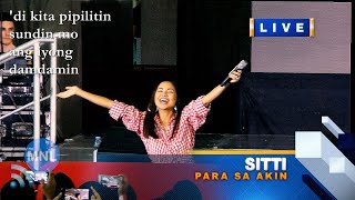 KARAOKE PARA SA AKIN Sitti Momentum Live MNL [upl. by Hgielar674]