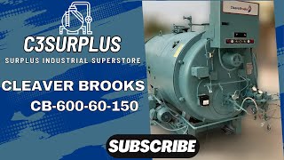 60 HP Cleaver Brooks 150 PSI Steam Boiler 2012 CB 60060150 [upl. by Mossberg]