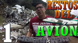 ¡VISITA A LOS RESTOS DEL AVIÓN DE LAMIA SUBTITULADO😢😭  Primera parte 33 [upl. by Carrnan938]