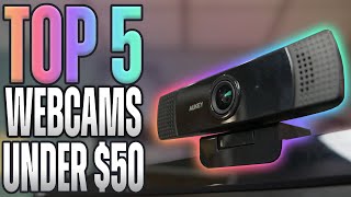 Top 5 Budget Webcams for Livestreaming  In Depth Test 2021 [upl. by Arahset]