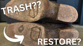 Cowboy Boots TOTAL RESTORATION [upl. by El]