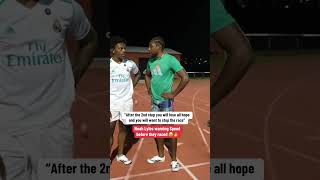 Noah Lyles trolling Speed😭 [upl. by Hazmah]