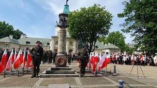 3 Maja Siedlce 2024 hymn Polski w wykonaniu Siedleckiej Orkiestry Wojskowej [upl. by Aala]