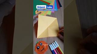 Origami Labu Halloween Halloween Pumpkin diy papercraft tutorial origami [upl. by Groveman912]