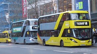 Buses Trains amp Trams in Nottingham  January 2024 [upl. by Trelu]