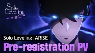 Solo LevelingArise Preregistration PV  The First Game Adaptation [upl. by Gayn]