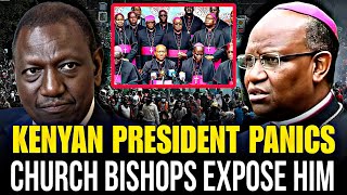 EXCLUSIVE Kenyan President Panics as Church Bishops Unveil His Massive Corruption Scheme Live On TV [upl. by Hooke286]