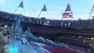 Hackney Colliery Band perform LIVE at the Olympic Closing Ceremony [upl. by Landau]