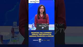 Pramono No Comment Terkait Pertemuan RK dengan Presiden amp Prabowo shorts [upl. by Rao174]