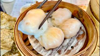 Dim Sum HONG KONG Dim Sum  Cheapest Michelin Star Restaurant [upl. by Feerahs]