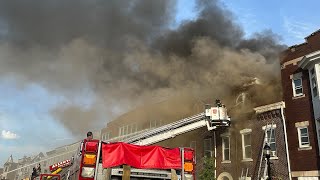 Livestream  4alarm Downtown Allentown PA FIRE 🔥 PT 2 [upl. by Wentworth]