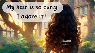 3A CURLY HAIR SUBLIMINAL  Mesmeric Murmurs [upl. by Siwel44]