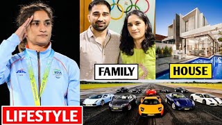 Vinesh Phogat Lifestyle 2024  Paris Olampic 2024  Age Family Networth Biography [upl. by Eelir]