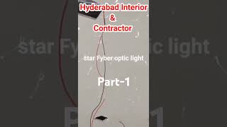 fiber optic star ceiling light installation near me  shorts nightlight youtubeshorts [upl. by Yrekaz]