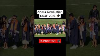 Cal State Fullerton CSUF 2024 Ariel’s Graduation [upl. by Emawk781]