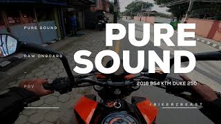 BS4 KTM Duke 250 and 2021 Apache RTR 200 4v Pure Sound  RAW Onboard  POV  Bikerz Beast [upl. by Rehteh417]