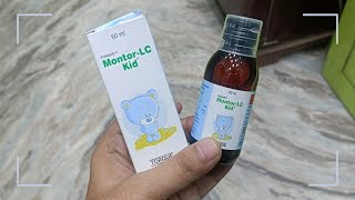 Montelukast Sodium and Levocetirizine Dihydrochloride Syrup Uses In Hindi  MontorLC Kid Syrup [upl. by Linea]