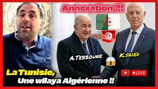 Estce que lAlgérie cherche à annexer la Tunisie  Et devraitelle le faire  politique maghreb [upl. by Rakel]